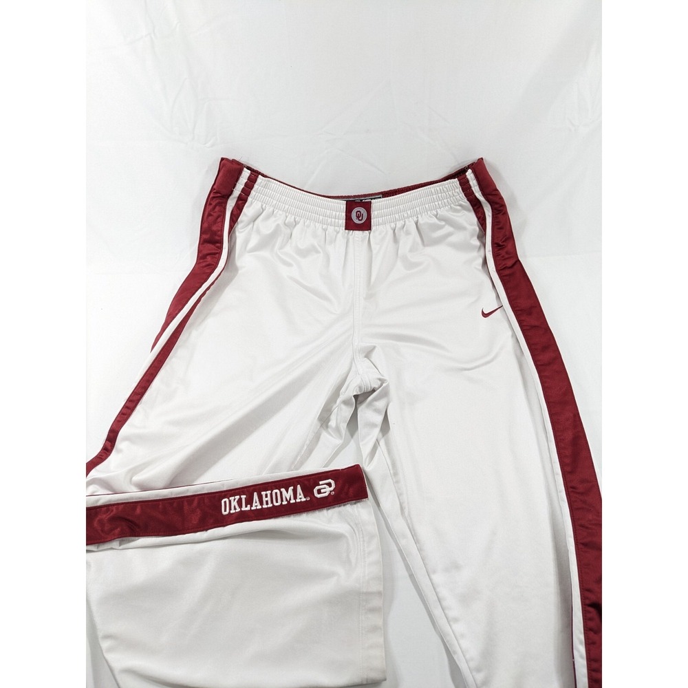 Vintage Nike Elite Team Rare 2XL Satin Breakaway Pants Oklahoma‎ Sooners 40x32